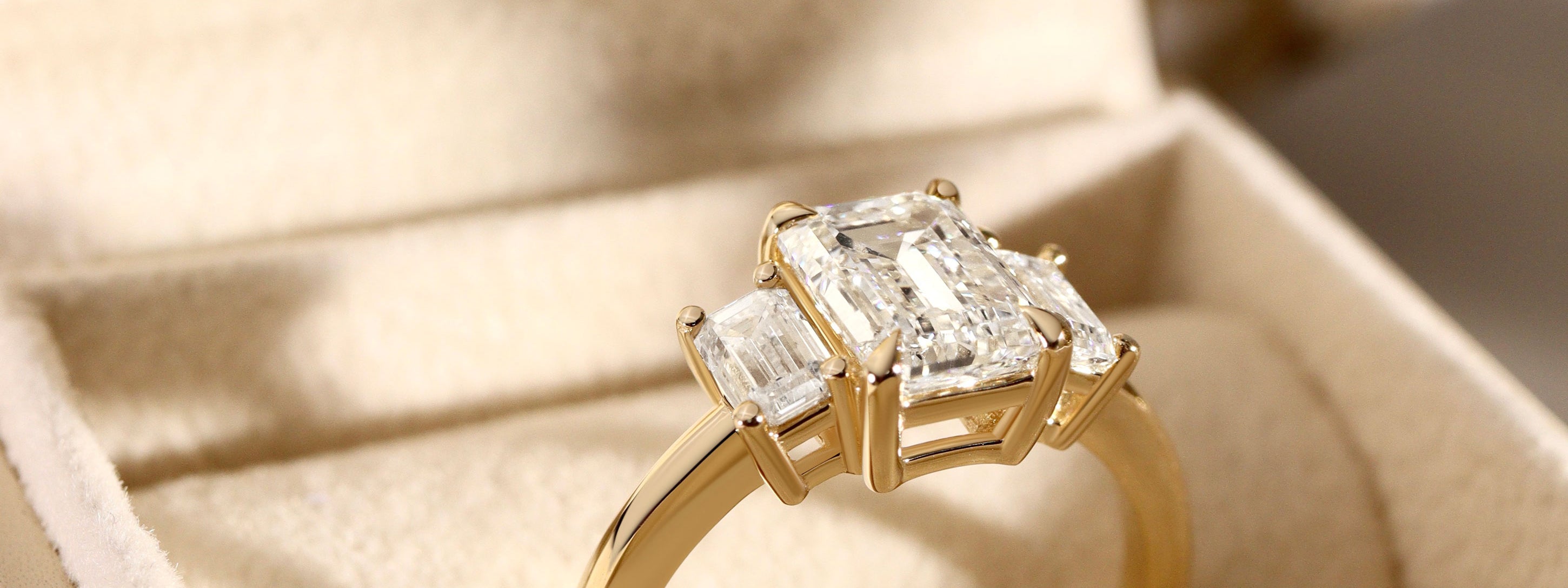 Emerald Cut Engagement Rings