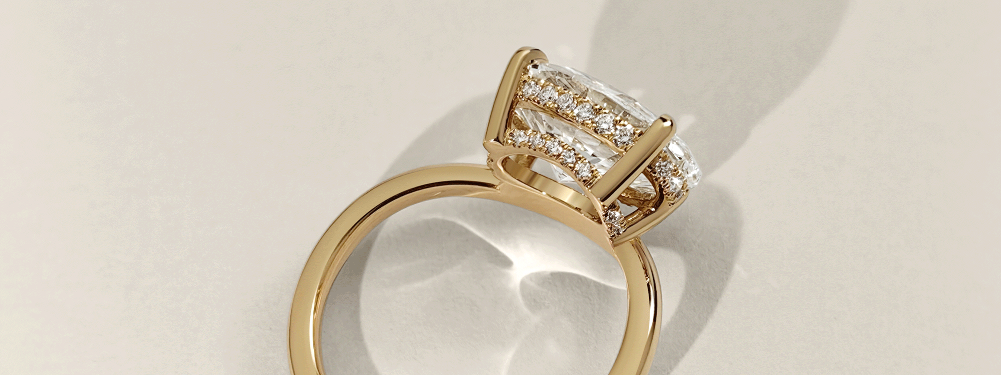 Low Profile Engagement Rings