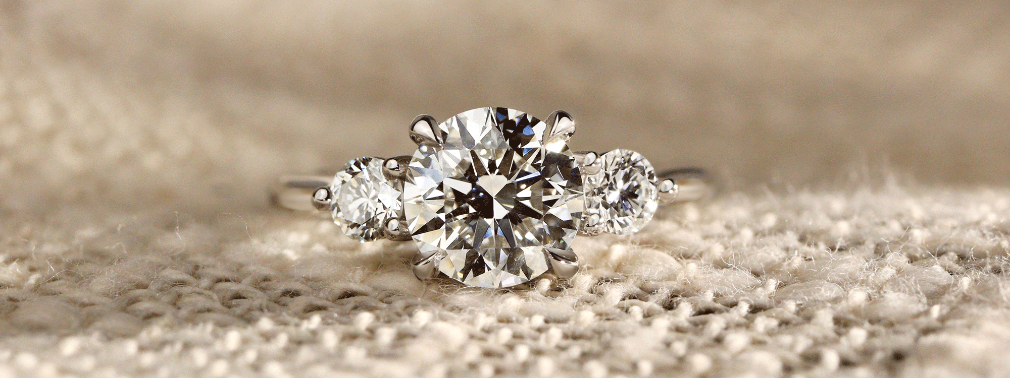 Three Stone Engagement Rings