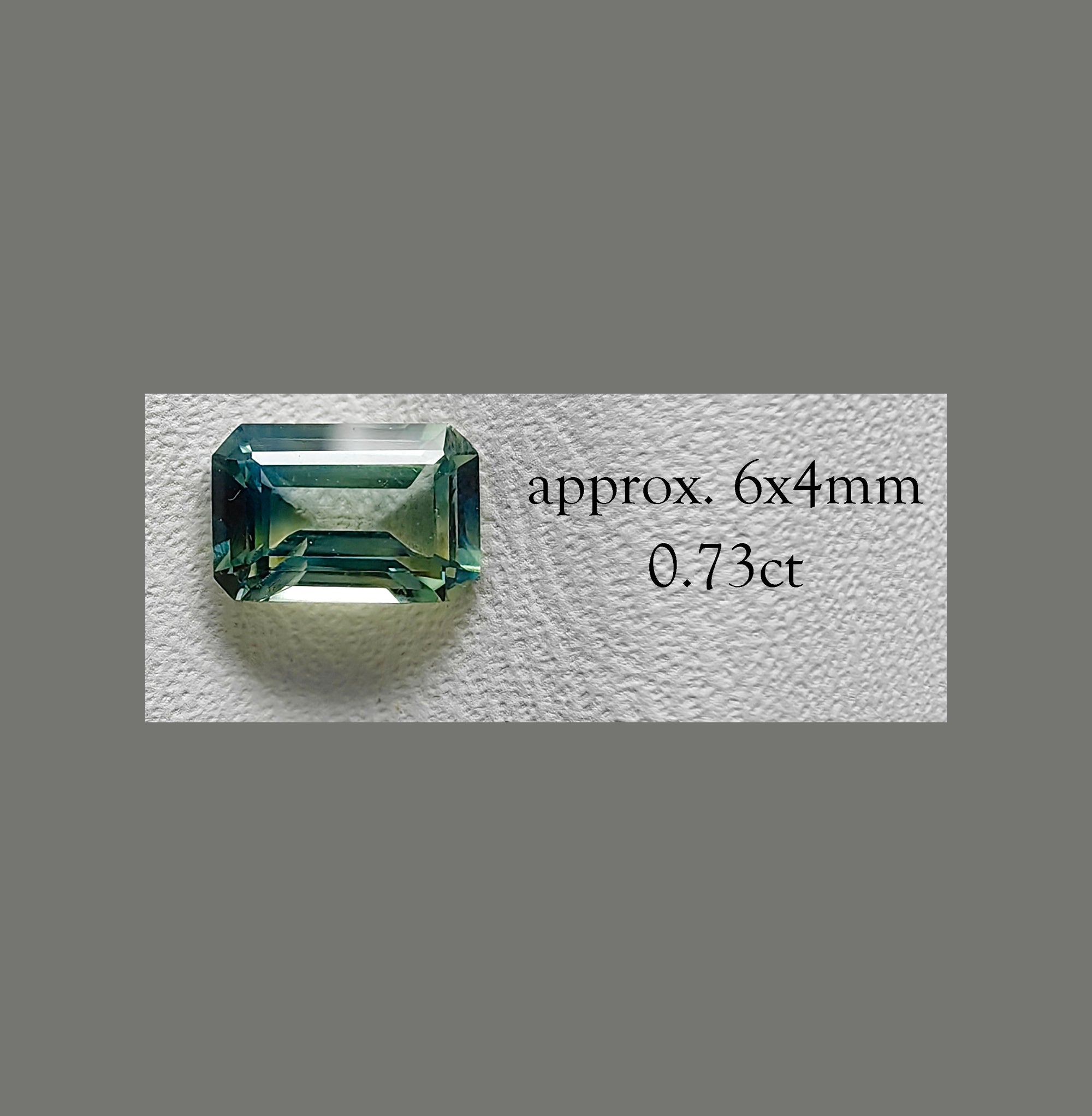 Bespoke #9182 - Custom Sapphire Serene Lagoon Engagement Ring Two Tone Design