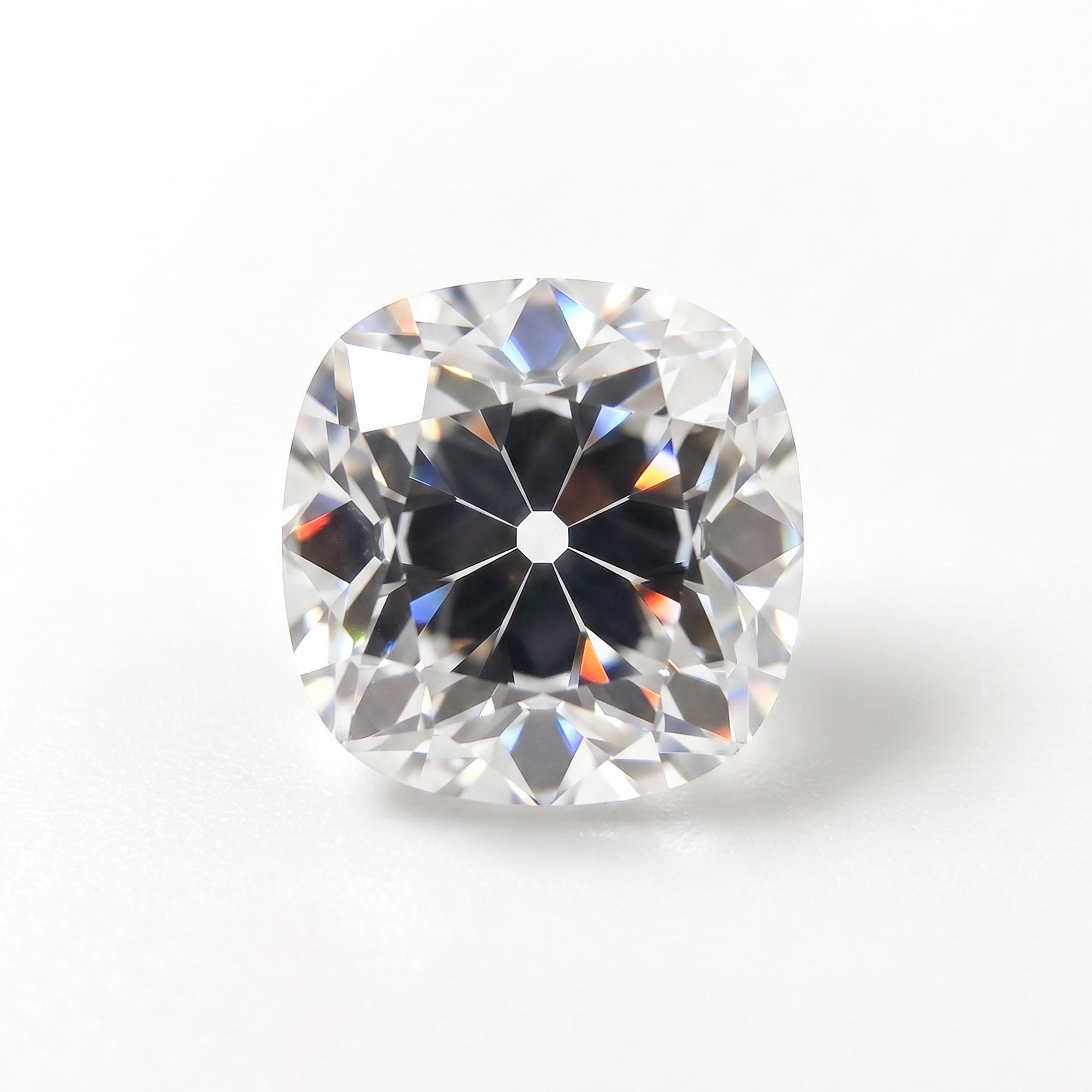 Old Mine Cushion Moissanite