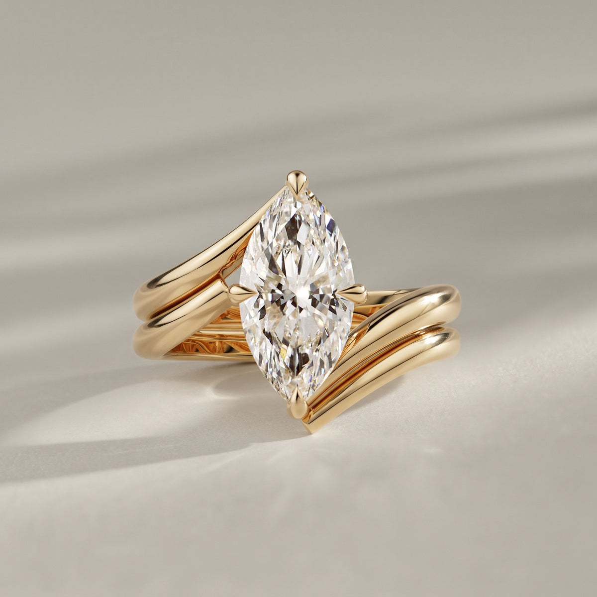 Selene Open Wrap Wedding Band