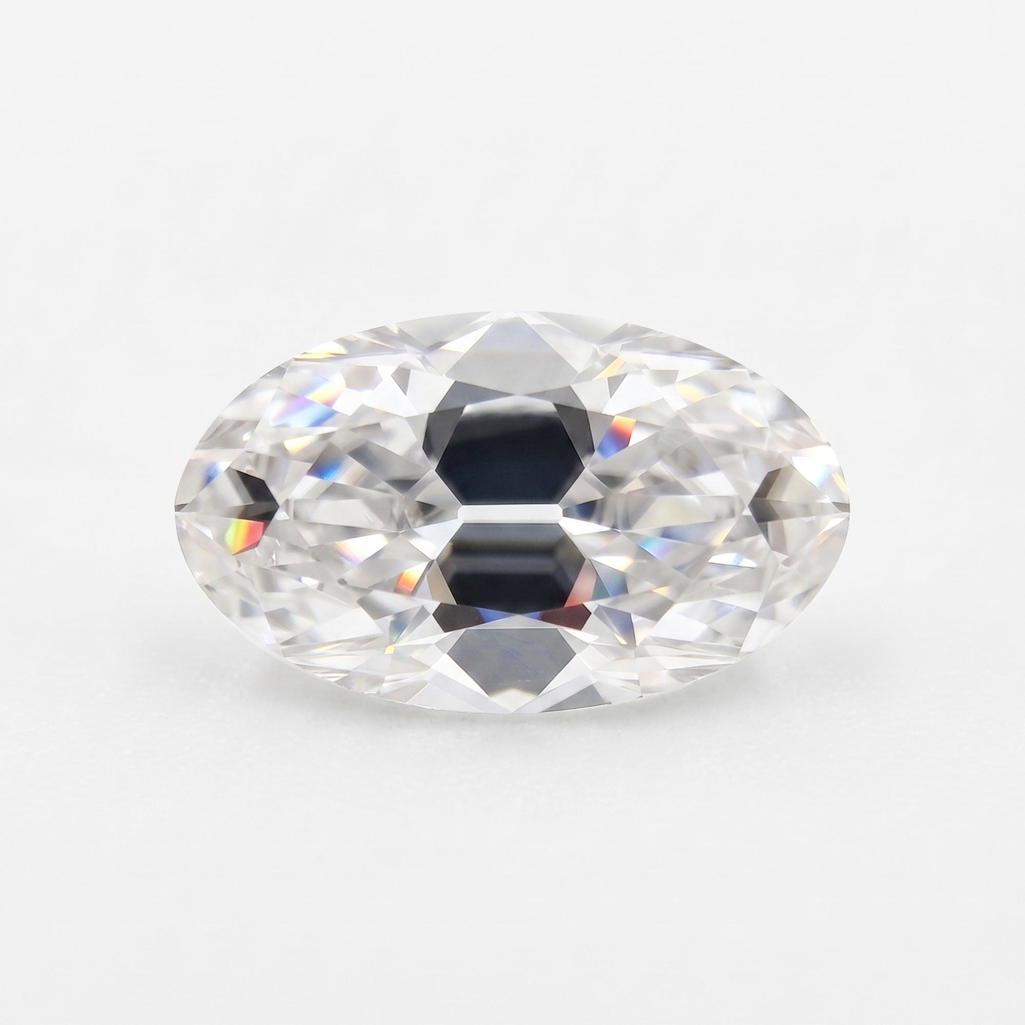 Old Mine Moval Cut Moissanite
