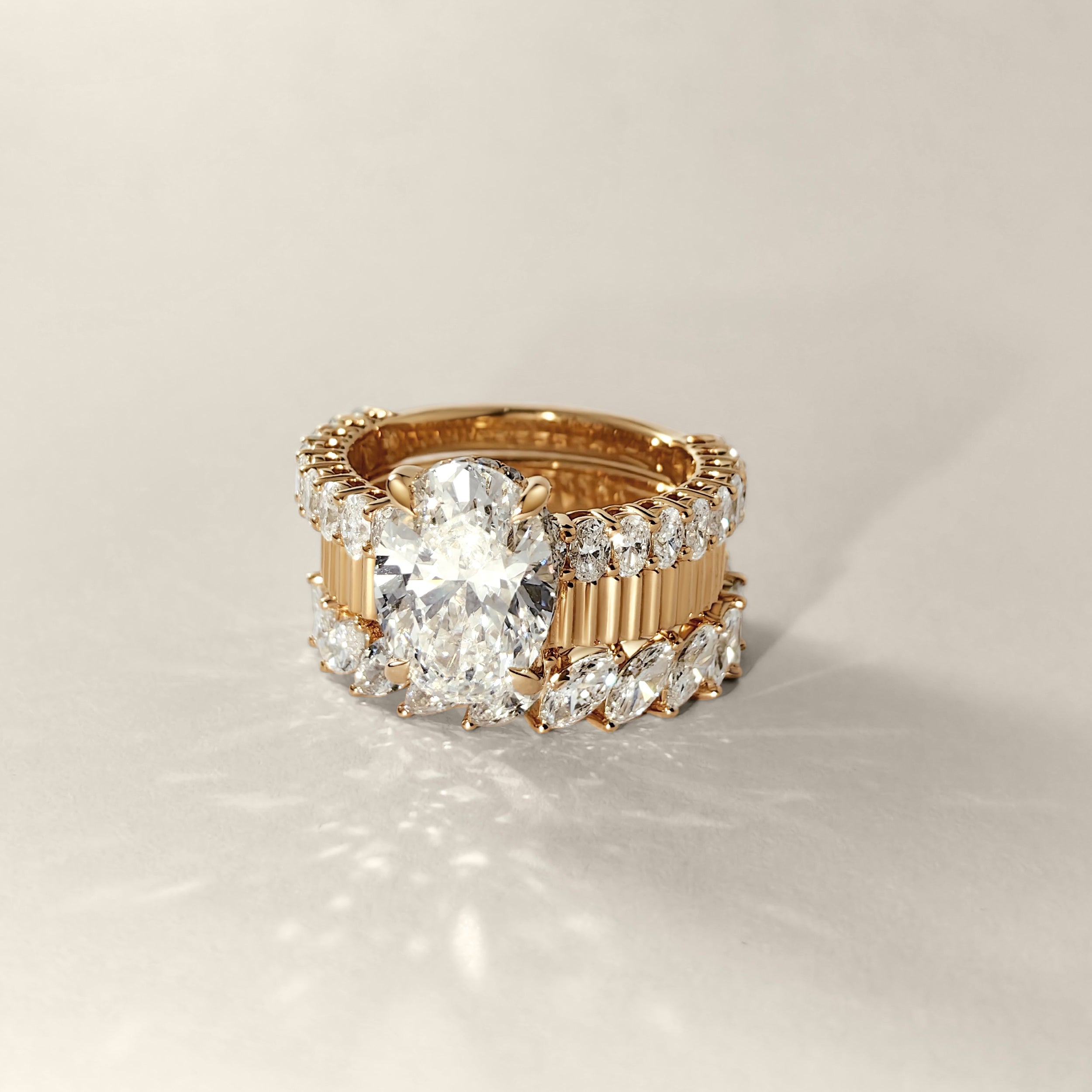 Fine Ridge Forever Wedding Band, 14k Gold