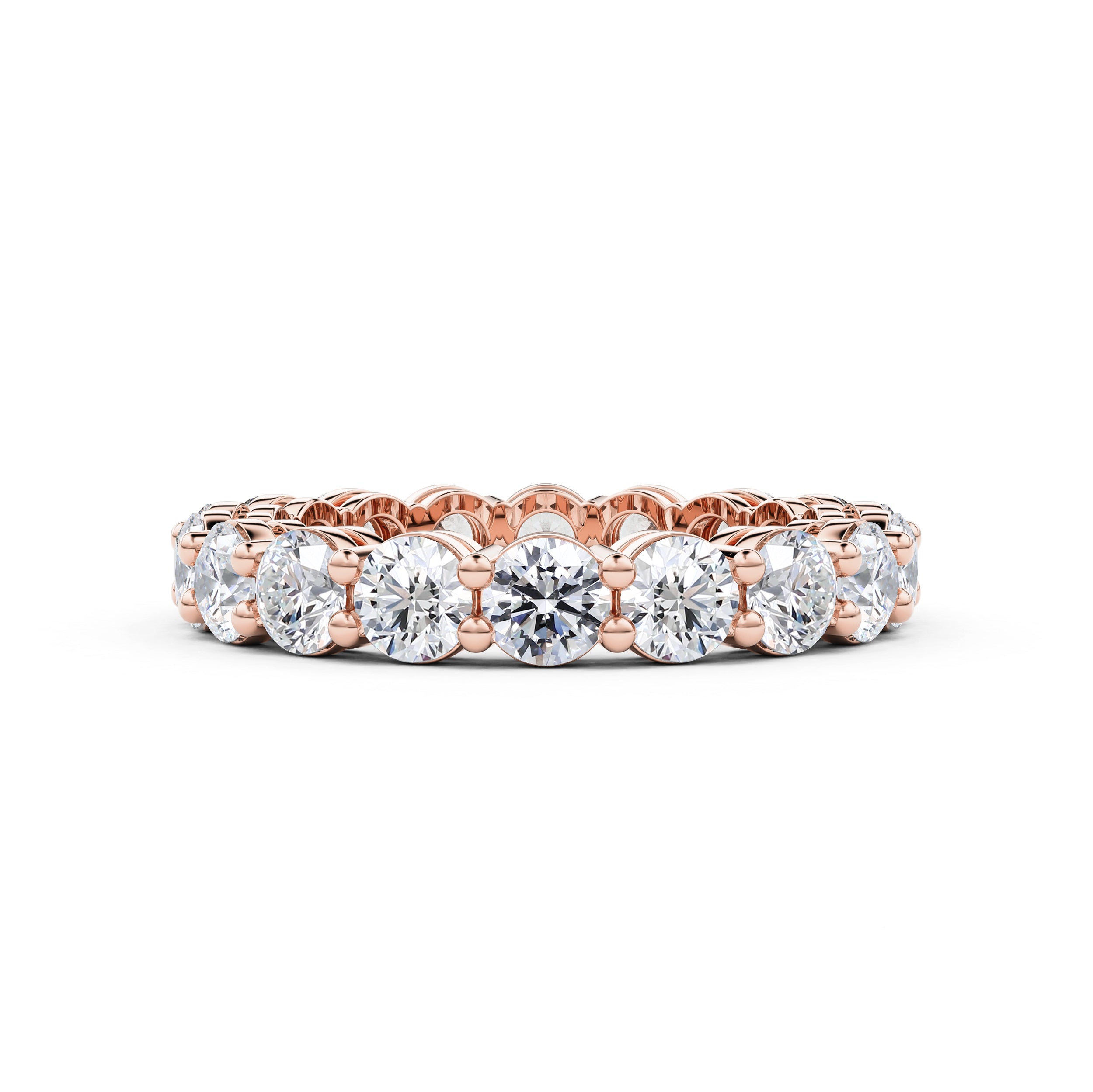 Bellisa Forever Full Eternity Ring, Moissanite/Lab Grown Diamond