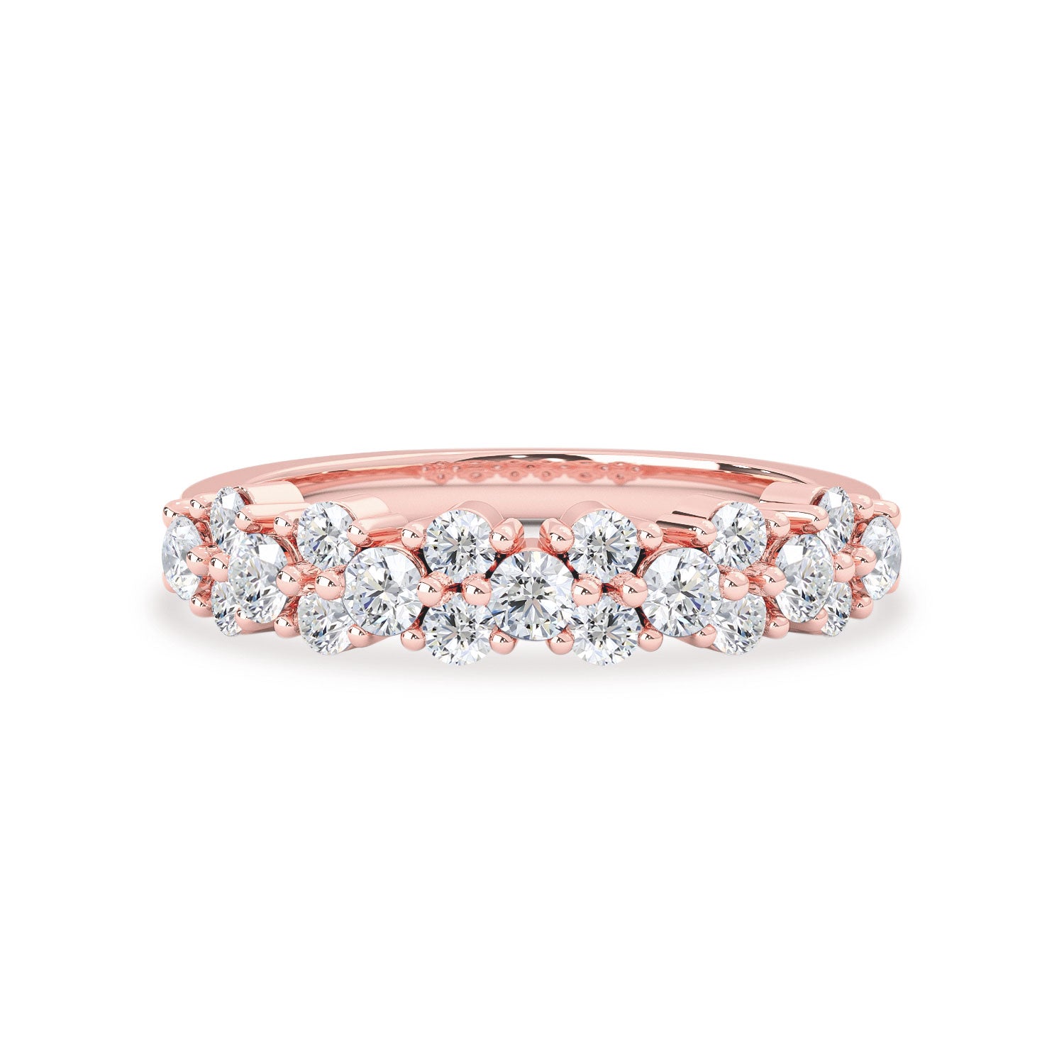 Hemera Eternity Ring, Moissanite/Lab Grown Diamond