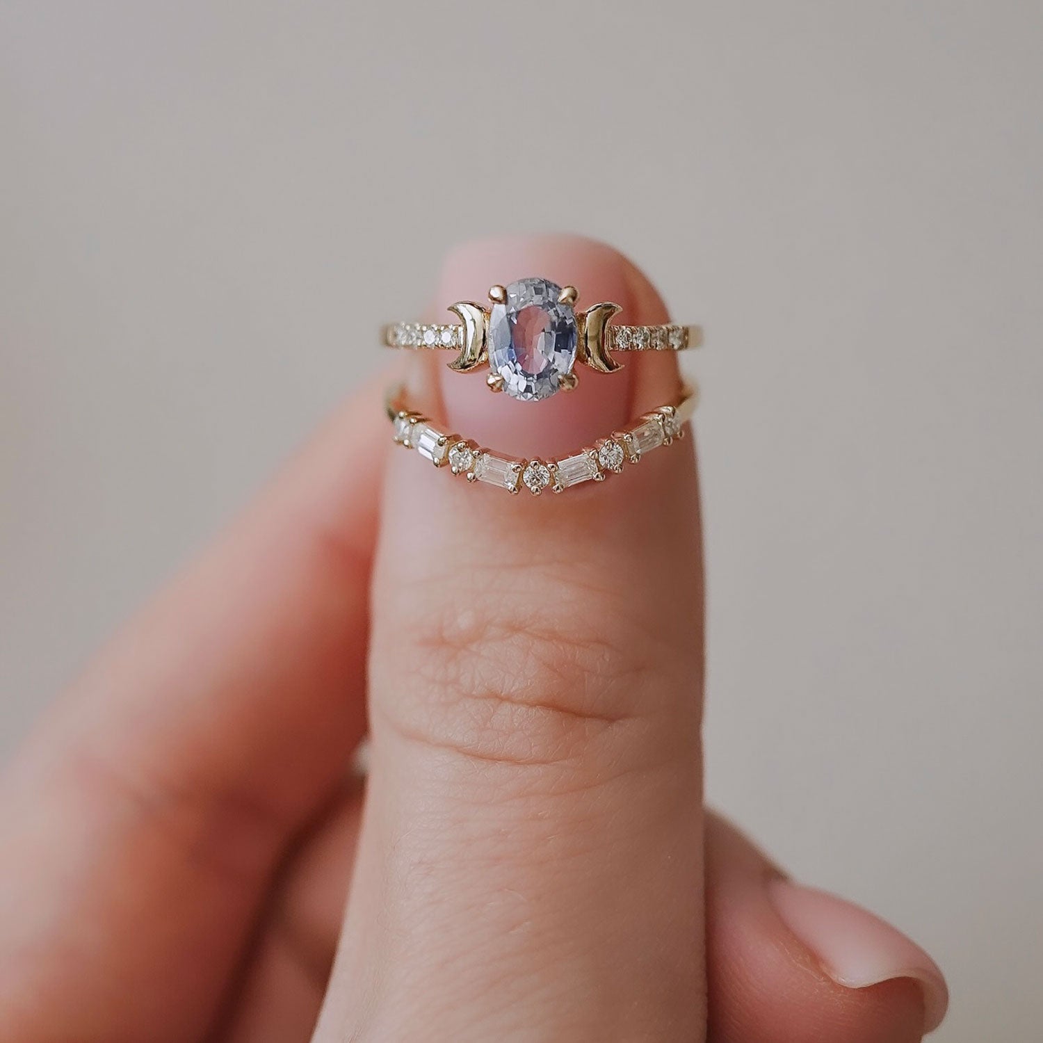 nature inspired sapphire engagement rings