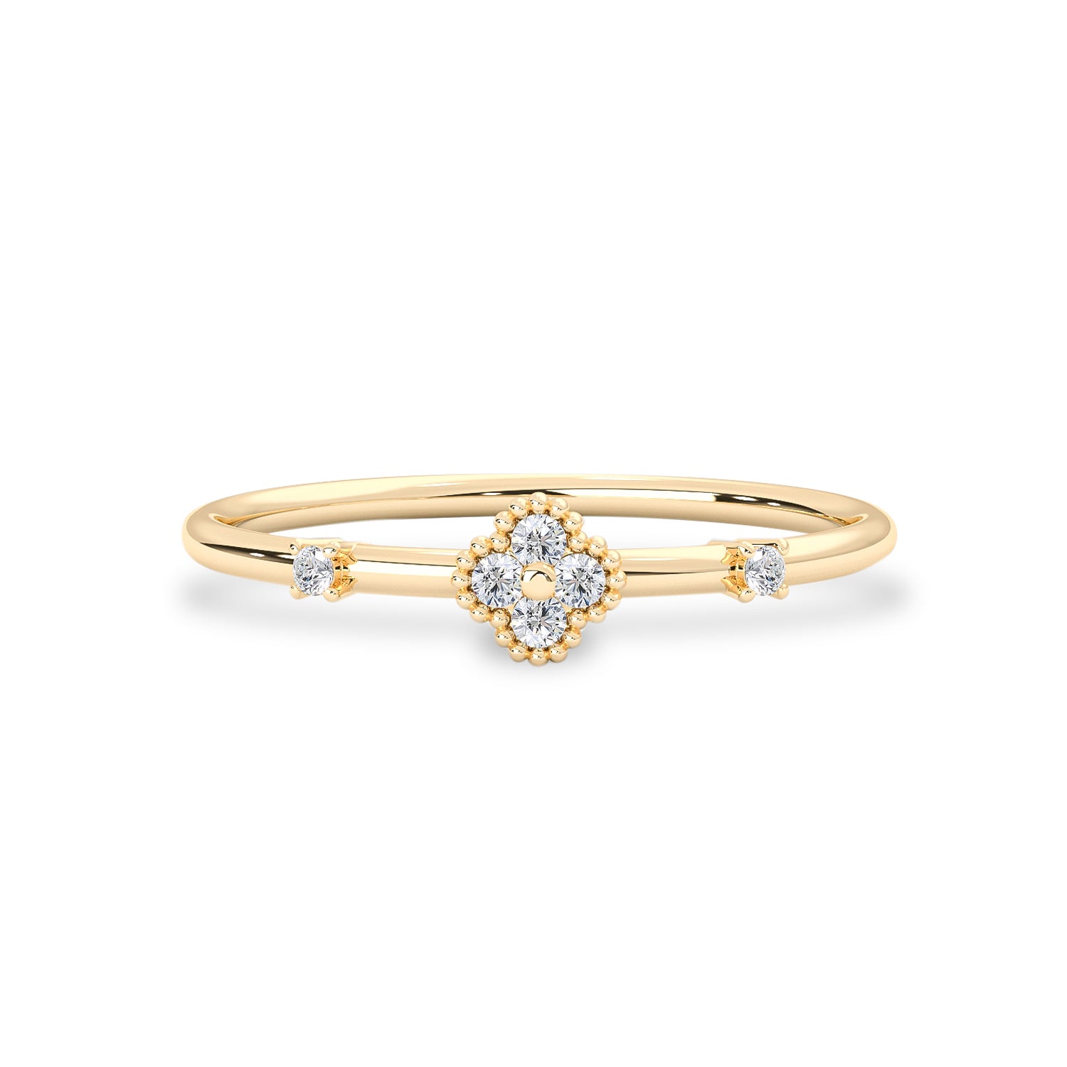 Little Clover Diamond Ring