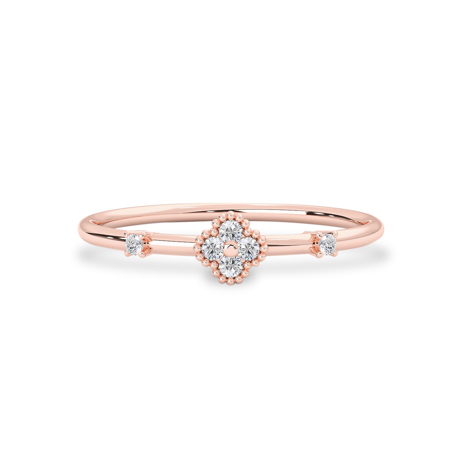 Little Clover Diamond Ring