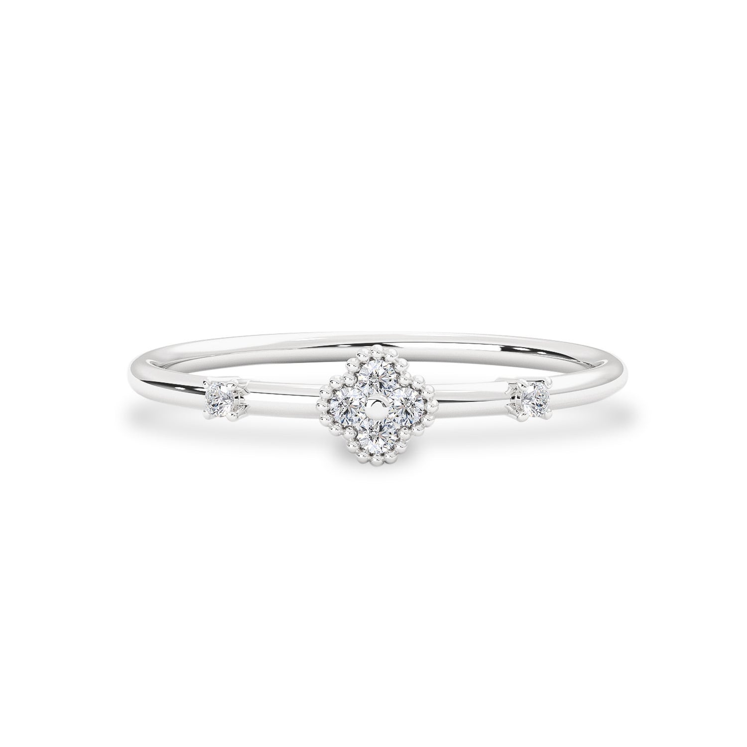 Little Clover Diamond Ring