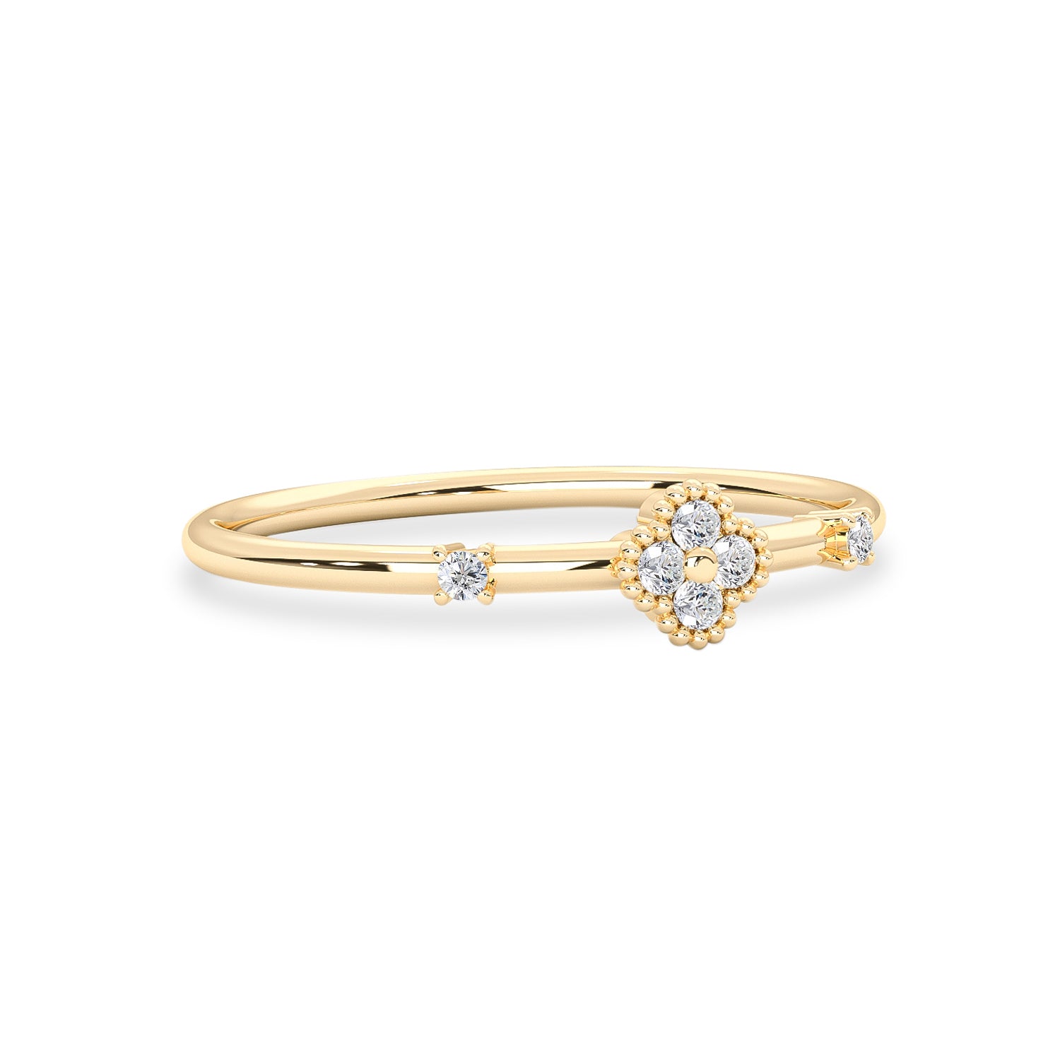 Little Clover Diamond Ring