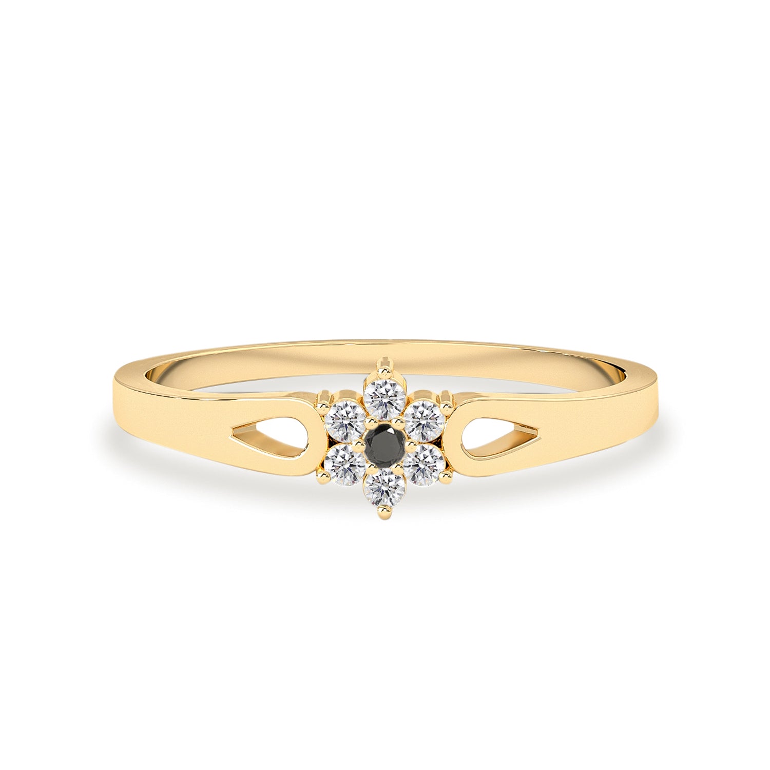 The Perfect Blossom Ring, Natural Diamonds