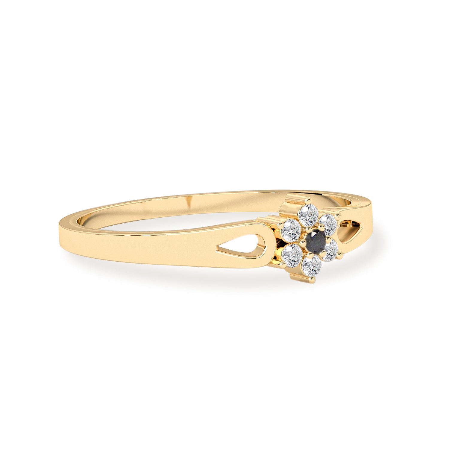 The Perfect Blossom Ring, Natural Diamonds