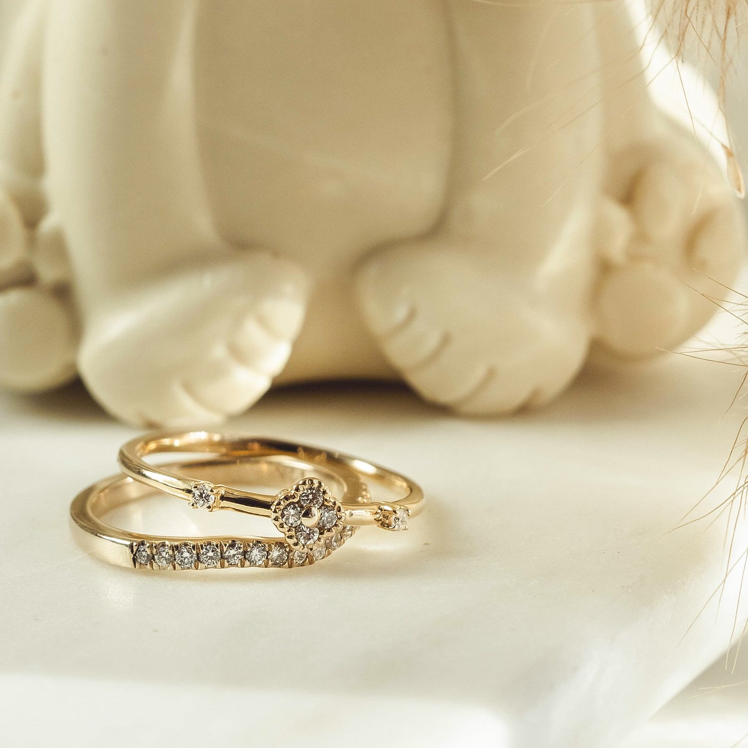 Little Clover Diamond Ring