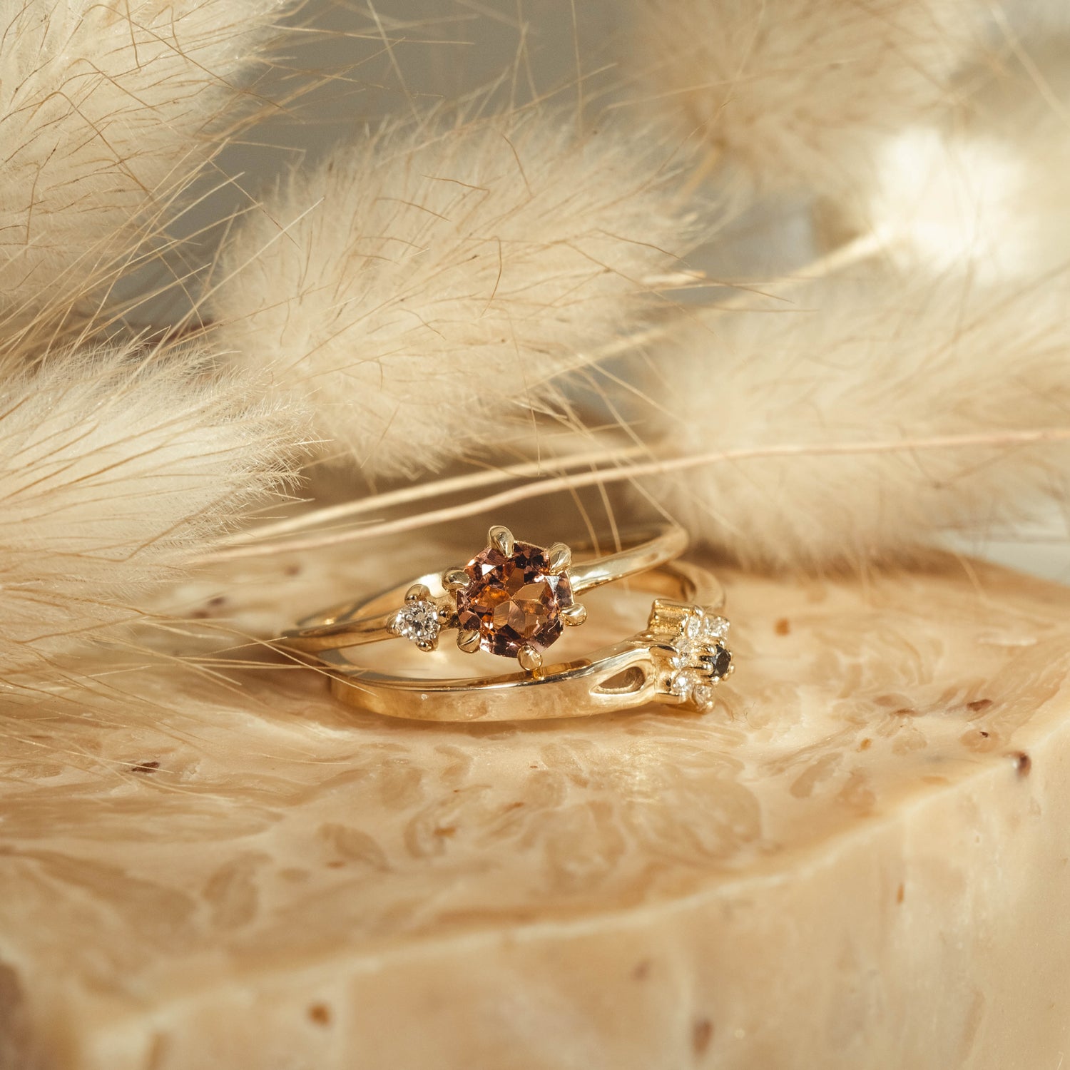 The Perfect Blossom Ring, Natural Diamonds