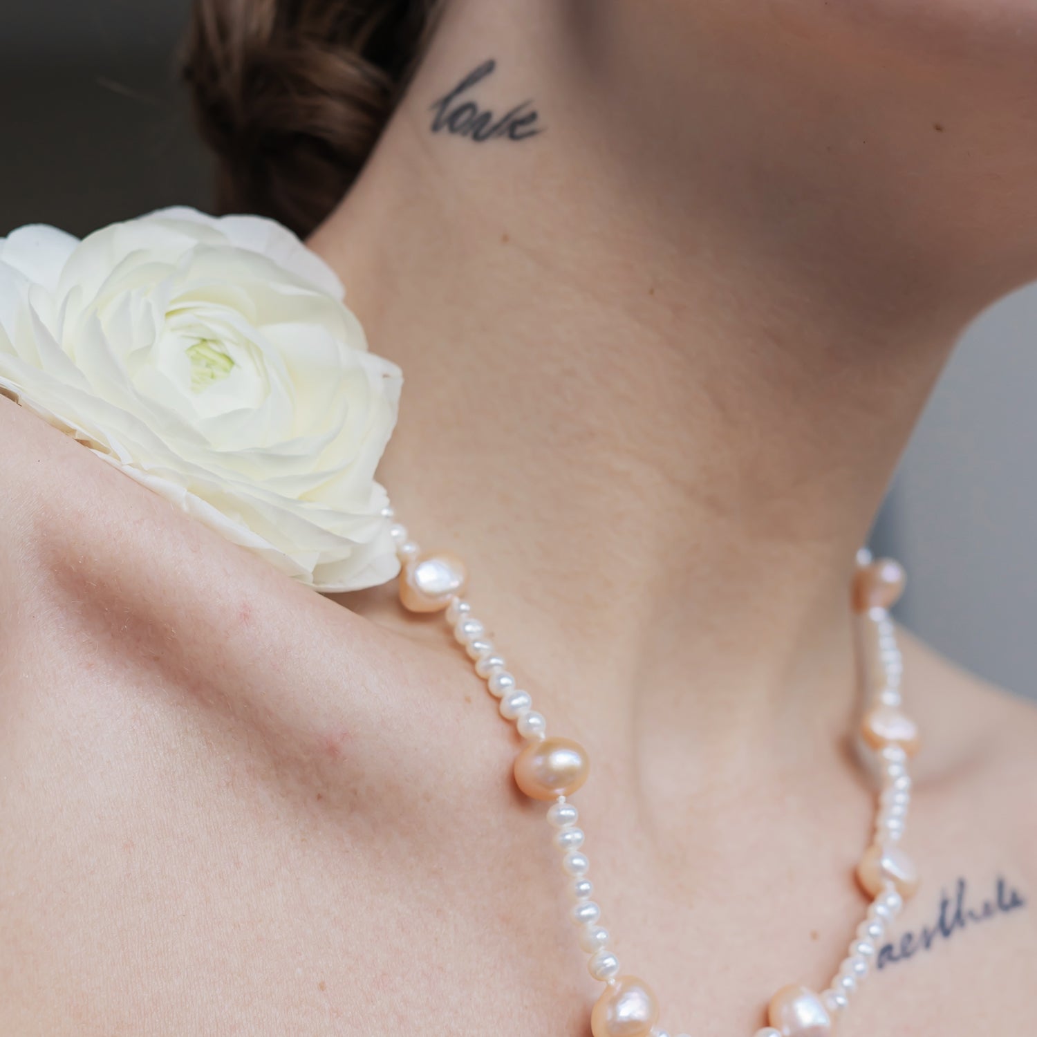 Essential Pearl Necklace, Freshwater Pearl