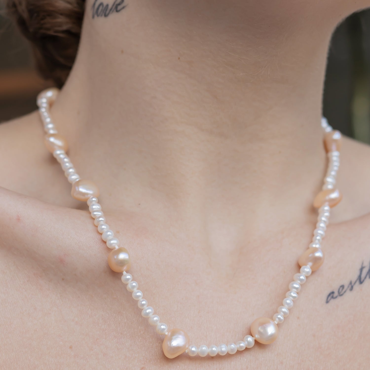 Essential Pearl Necklace, Freshwater Pearl