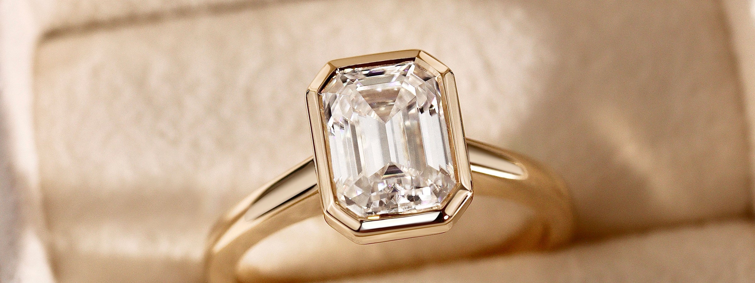Bezel Engagement Rings