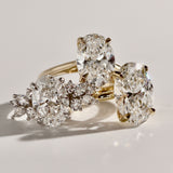 Oval Anna's Dream Engagement Ring, Oval Brilliant With Marquise