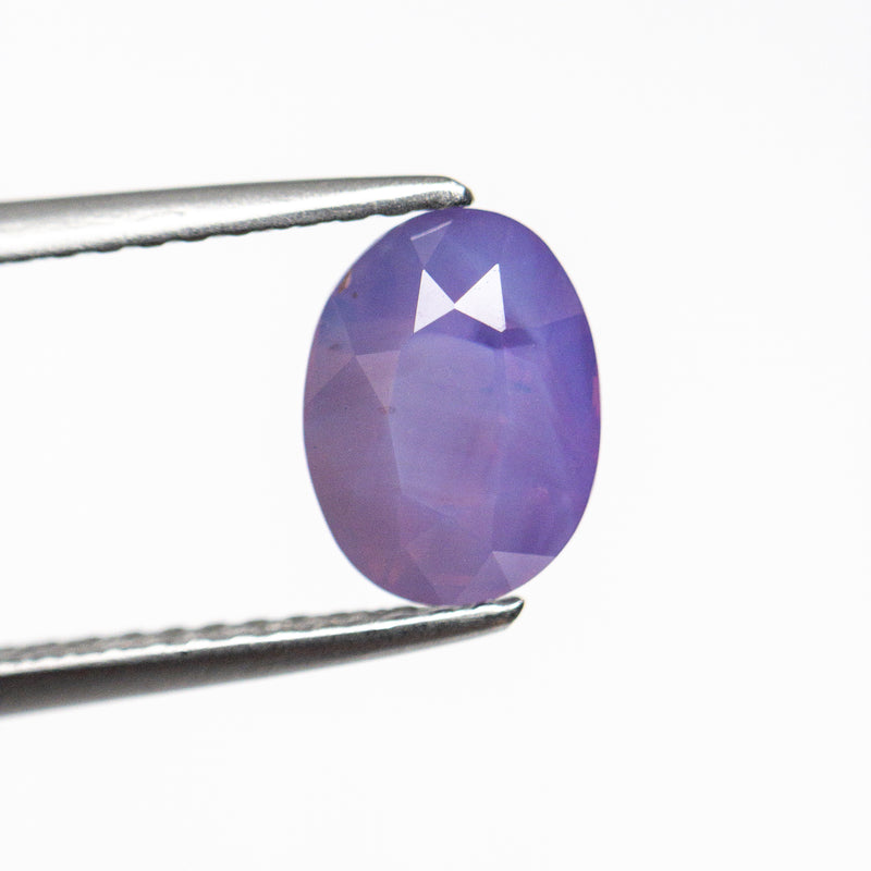 Oval Brilliant Cut Natural Purple Sapphire 1.76ct 7.67X5.77X4.89MM