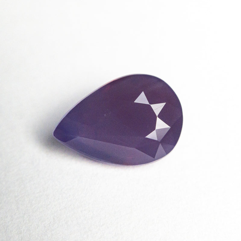 Pear Brilliant Cut Natural Purple Sapphire 1.55ct 8.81X6.07X3.60MM