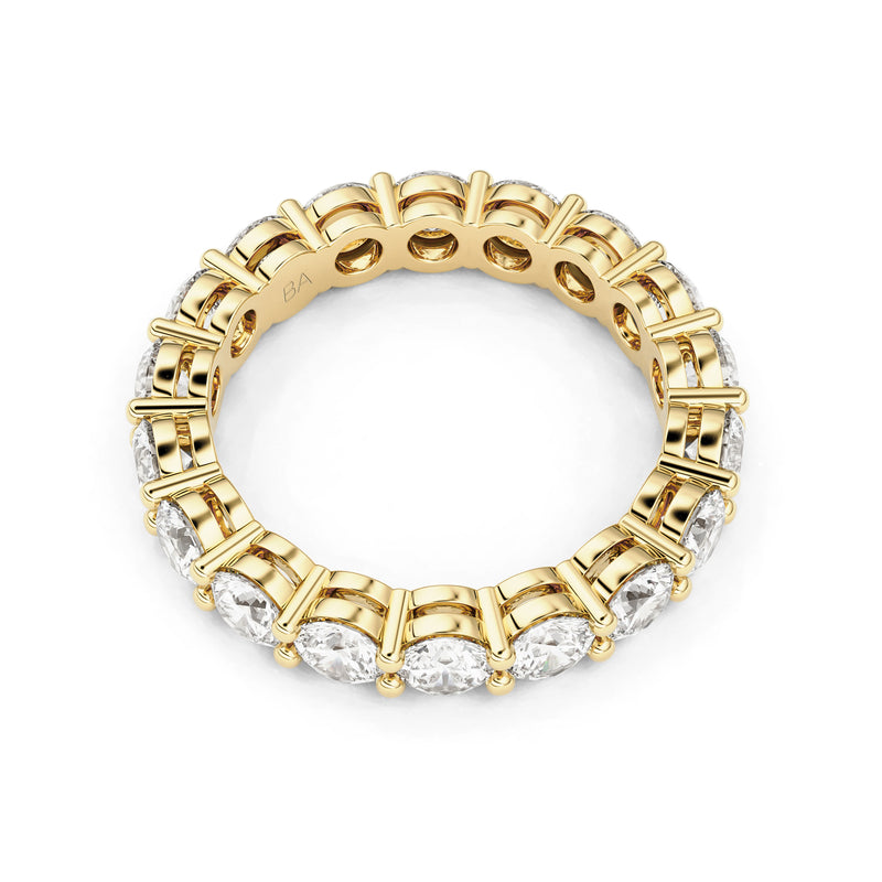 Bellisa Forever Full Eternity Ring, Moissanite/Lab Grown Diamond