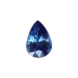 Pear Cut Natural Dark Blue Sapphire 1.21ct 7.95x5.47x3.83MM