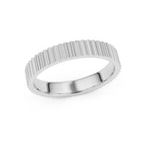 Fine Ridge Forever Wedding Band, 14k Gold