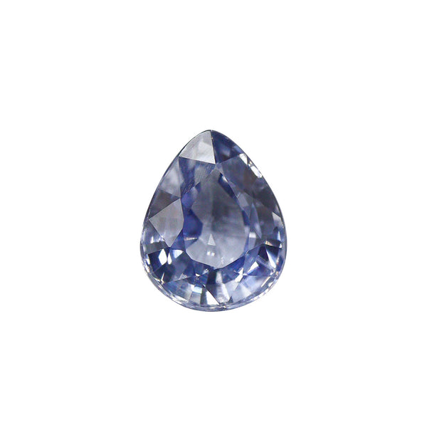 Pear Cut Natural Light Blue Sapphire 1.28ct 7x5.69x3.87MM