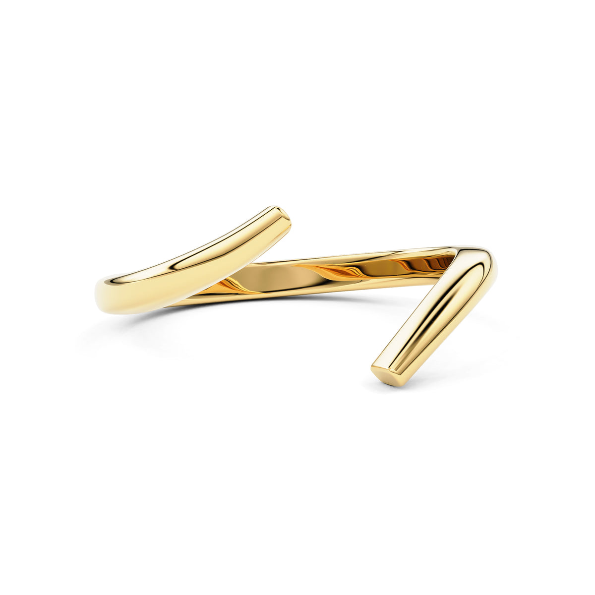 Selene Open Wrap Wedding Band