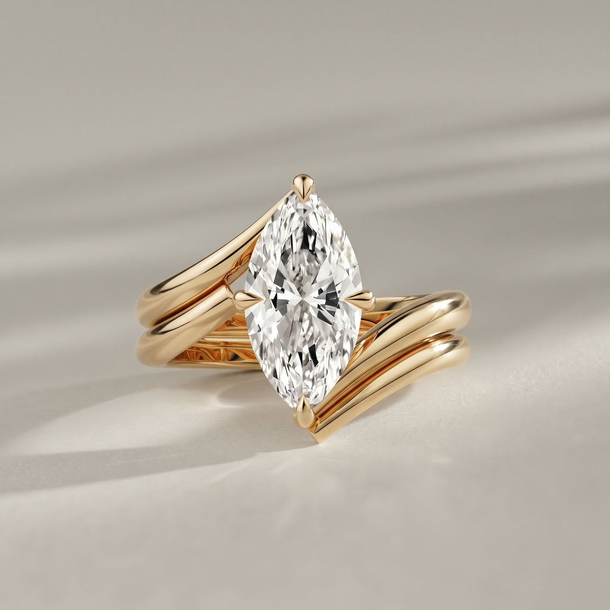 Selene Open Wrap Wedding Band