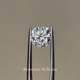 Clara Cushion Forever Halo Engagement Ring, Moissanite/Lab Grown Diamond