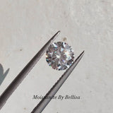 Round Alice Star & Moon Magic Engagement Ring, Moissanite/Lab Diamond