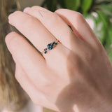 Anna's Dream Sapphire Engagement Ring, Natural Sapphire