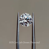Round Peaceful Sunflower Halo Engagement Ring, Moissanite/Lab Grown Diamond