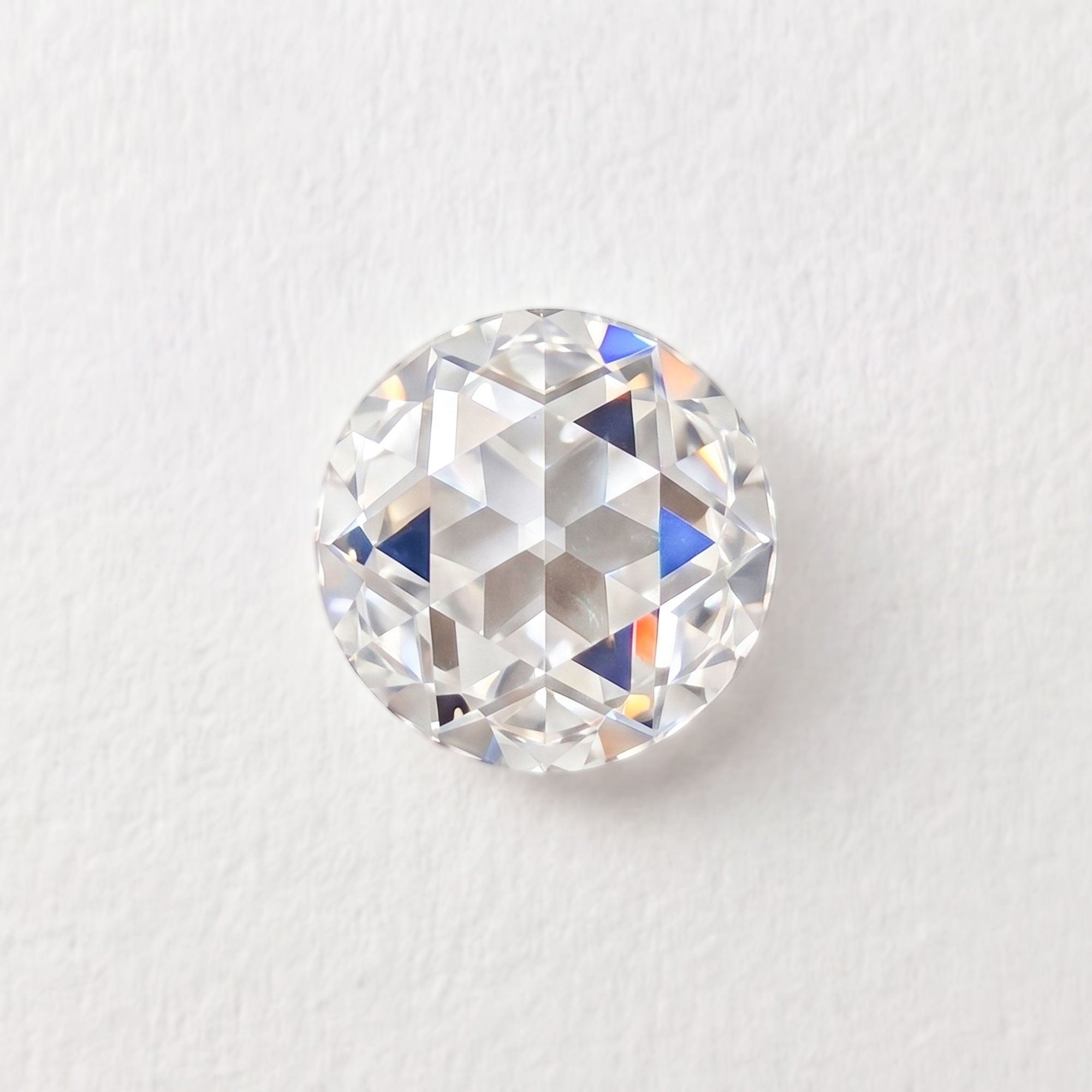 Rose Cut Moissanite