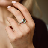 tourmaline halo engagement rings canada