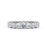 Bellisa Forever Full Eternity Ring, Moissanite/Lab Grown Diamond