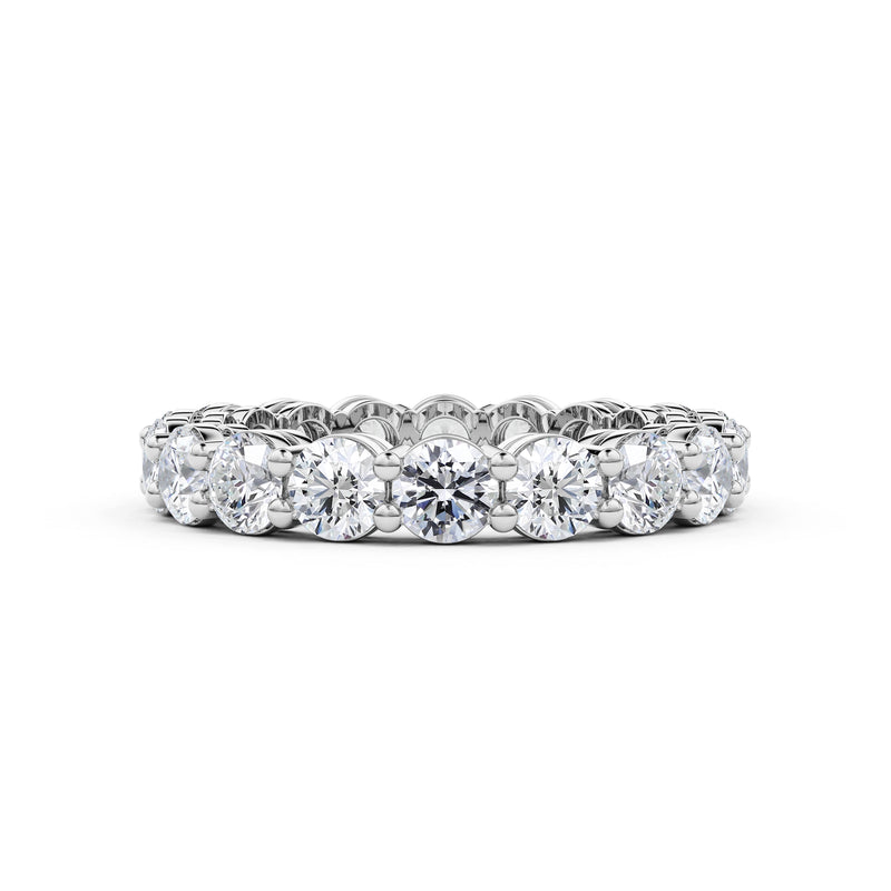 Bellisa Forever Full Eternity Ring, Moissanite/Lab Grown Diamond