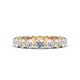 Bellisa Forever Full Eternity Ring, Moissanite/Lab Grown Diamond