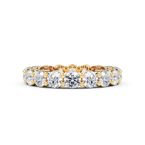 Bellisa Forever Full Eternity Ring, Moissanite/Lab Grown Diamond