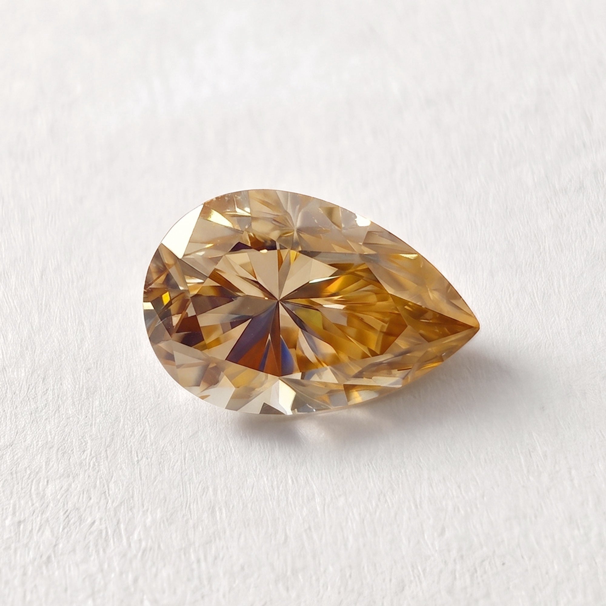 Champagne Moissanite