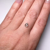 Pear Rosecut Diamond 0.78ct 6.60x4.95x2.95mm Pear Rosecut IC1051