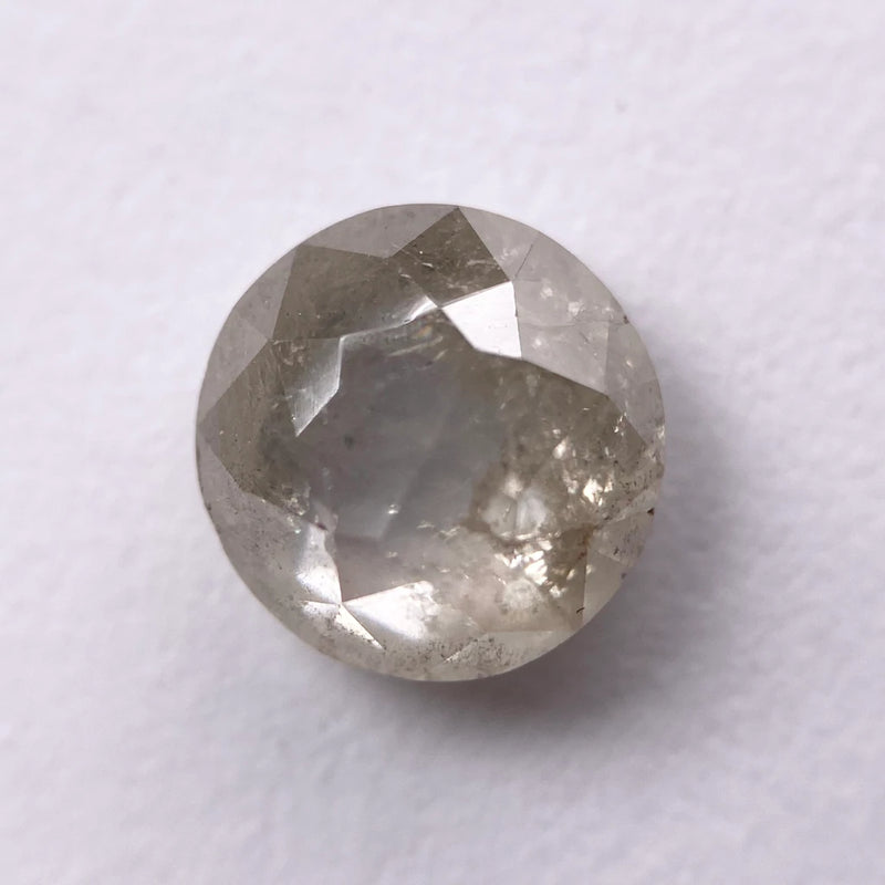 Ice Salt and Pepper Diamond 1.16ct 6.20x6.45x3.00mm Round Rosecut IC1057