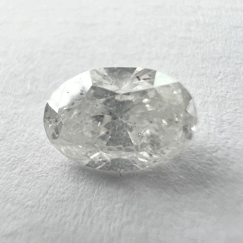 White/Ice Oval Diamond 1.00ct Oval Brilliant 7.79x5.45x3.60mm IC1166