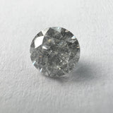 Salt & Pepper Diamond 0.81ct Round Brilliant 5.70x5.71x3.61mm SP2025