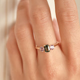 parti sapphire three stone ring canada