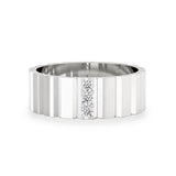 The Diamond Crest Band Ring