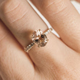 True Promise Oval Morganite Engagement Ring