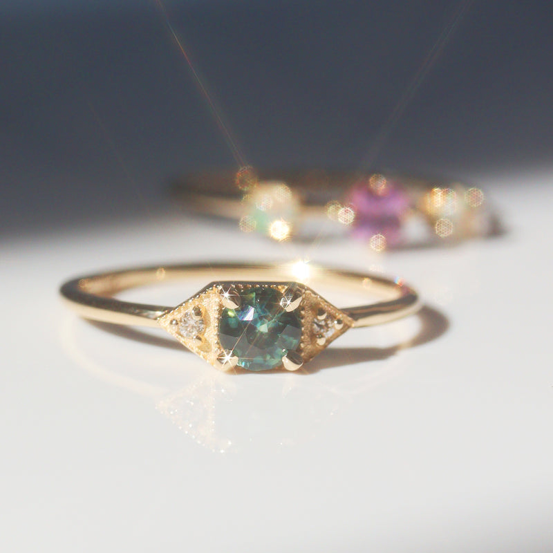 Princess Merida Sapphire Ring